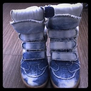 Isabel marant bekket tie dye denim, fits size 9