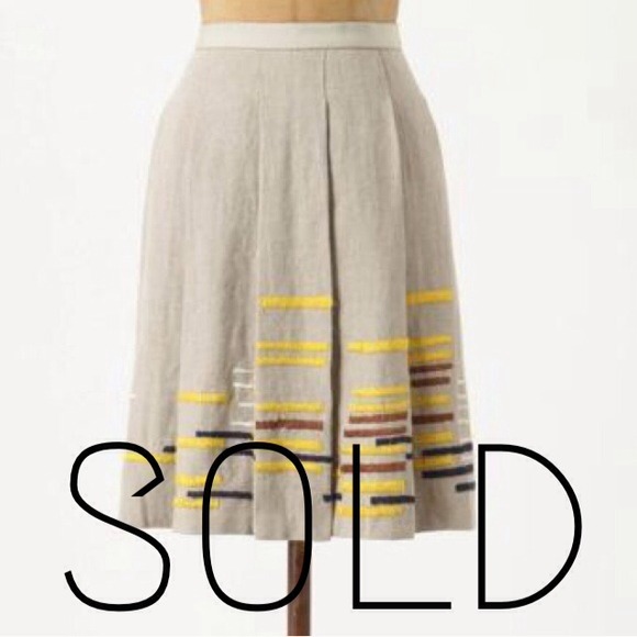 Anthropologie Skirt