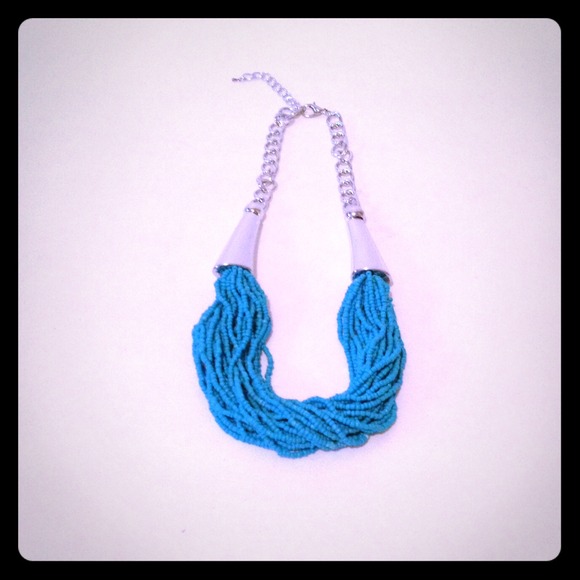 Turquoise color beaded  Necklace