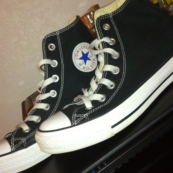 Black Hi Top Converse