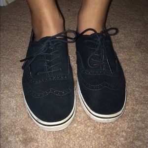 Black vintage vans