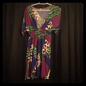 Leopard/Zebra patterned dress ! 💞