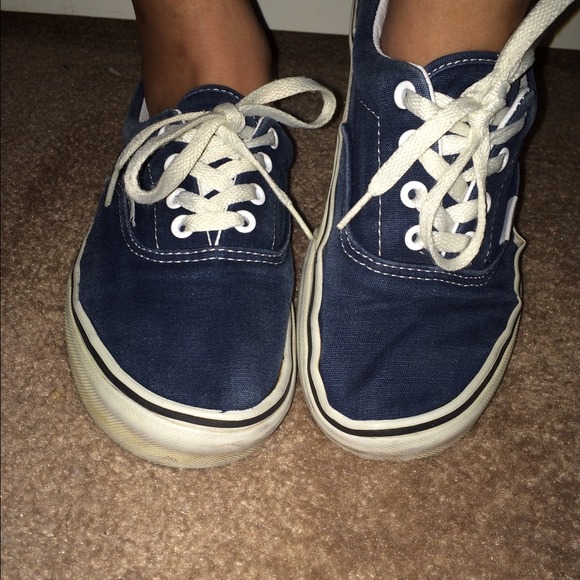 Vans blue