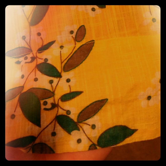 Me and Flowers! Yellow Floral Dress!