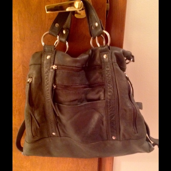 REDUCED!! JOHNNY WAS  handbag with orig dust cover