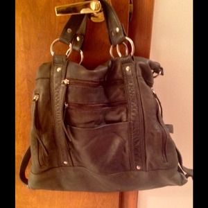 REDUCED!! JOHNNY WAS  handbag with orig dust cover