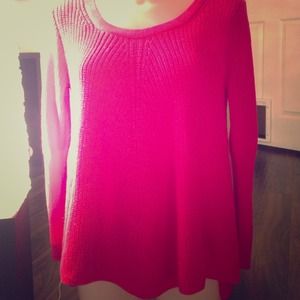 pink sweater