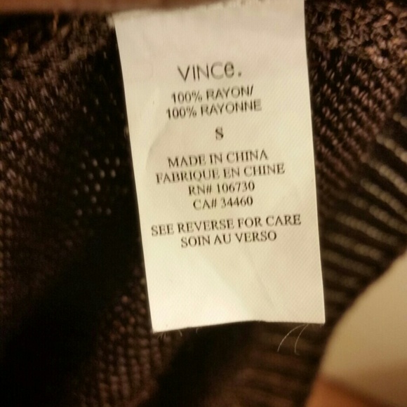 SOLD IN BUNDLVince Copper Shimmer Sweater Knit Top - Picture 4 of 4