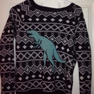 Dinosaur Tribal-Christmas Style Sweater