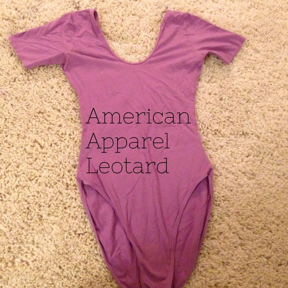 American Apparel leotard size large