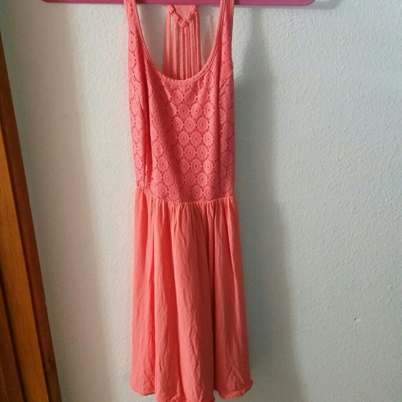 Coral dress - Picture 1 of 3