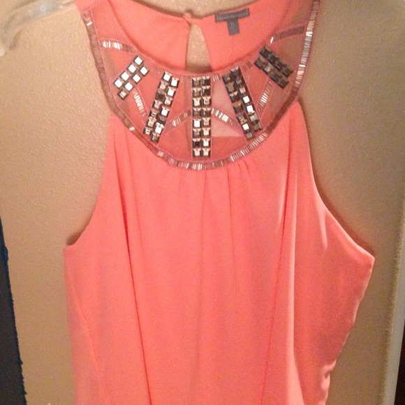 Coral top!
