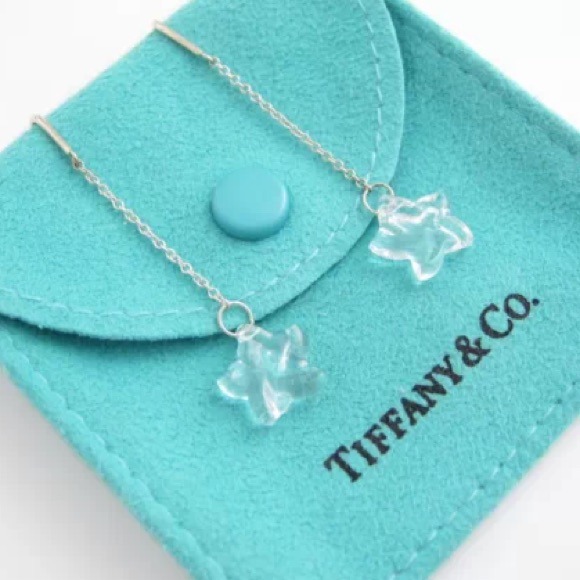 ⚡️SOLD Tiffany and Co. Rock crystal dangle earrings - Picture 2 of 2