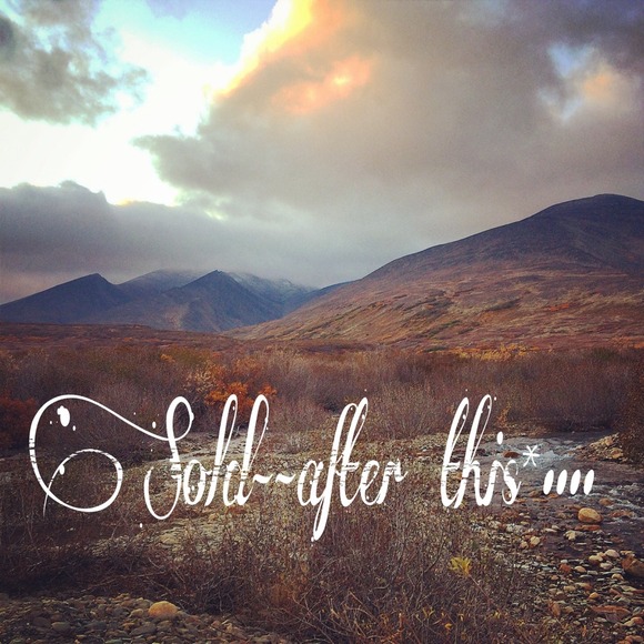 everything past here is sold