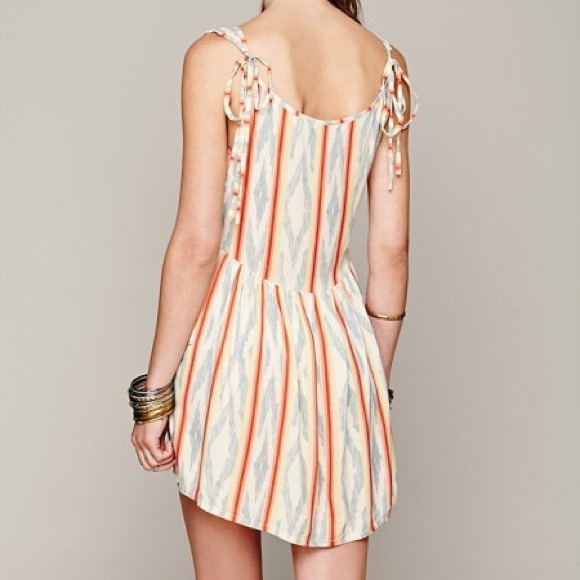 ❌Sold❌Free People Tanzania Tie Dress - Picture 2 of 4