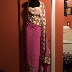 Vishal print saree $68