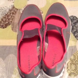 Rampage grey/pink walking shoes