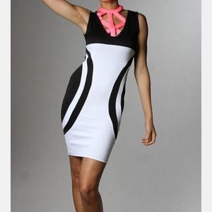 Color block dress