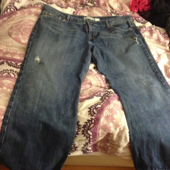 Old navy boy cut jeans