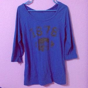 BLUE LONG SLEEVE "1978" W/ FOOTBALL