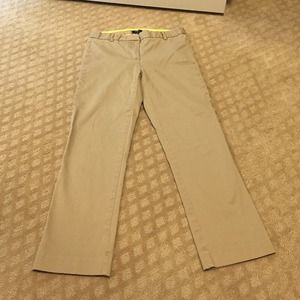 J. Crew City Fit Stretch Khaki Capri