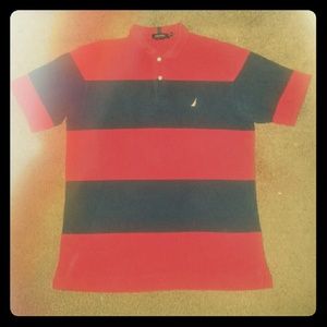 Nautica polo button shirt. Not made in China.