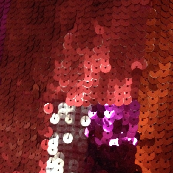 EXPRESS SEQUIN MINI SKIRT - Picture 3 of 3