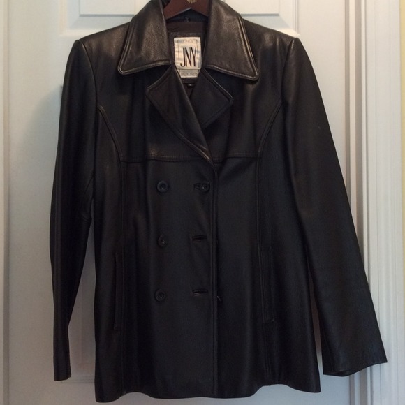 Jones New York Leather Jacket