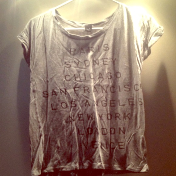 Paris to Venice Tee