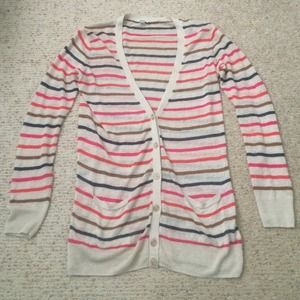 Fossil Striped Cardigan