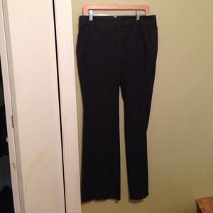 Ann Taylor Loft size 8 dark grey slacks