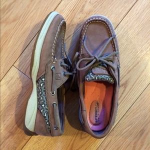 Sperry Top-Sider with Cheetah!