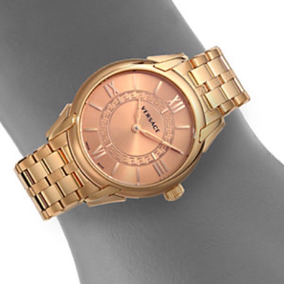 Versace Jewelry Versace Rose Gold Watch Poshmark