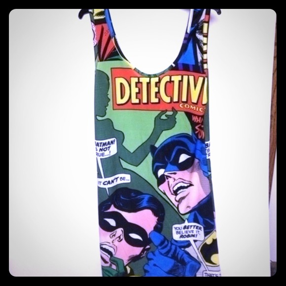 🎉🎉Comic Book Batman Dress🎉🎉