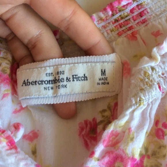Abercrombie and Fitch medium floral shirt - Picture 3 of 3
