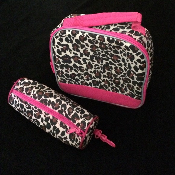 Children's place lunch box and pencil case