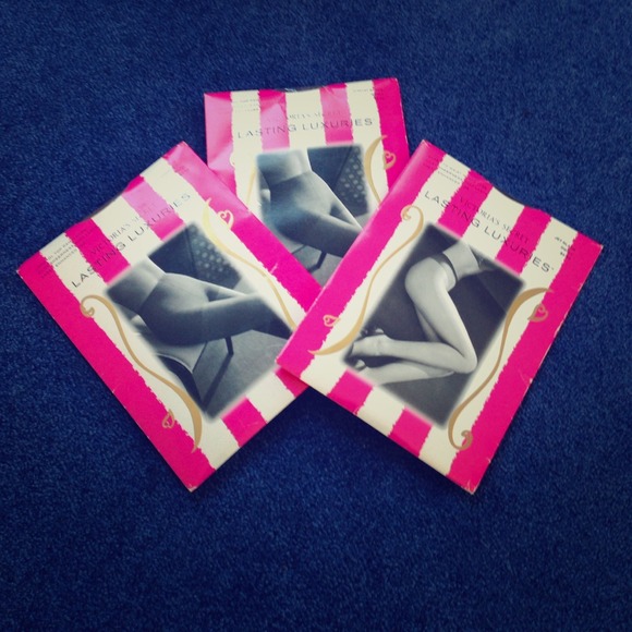 Victoria's Secret Accessories - 3 sets of Victoria's Secret control top pantyhose