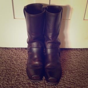 Genuine leather Frye boots size 9m for women