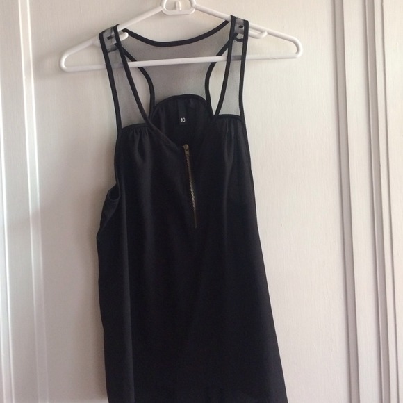 H&M black tank top