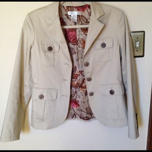 🚫SOLD in bundle  lined jacket/blazer