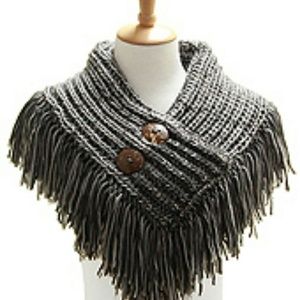 Gray Unique Infinity Scarf