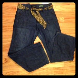 Denim peace pants by Sanctuary