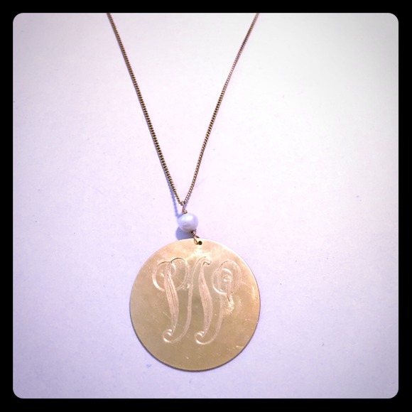 FINAL PRICE❗️"W" Monogram Necklace