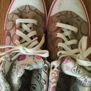 Coach Poppy Hi - Top Sneakers