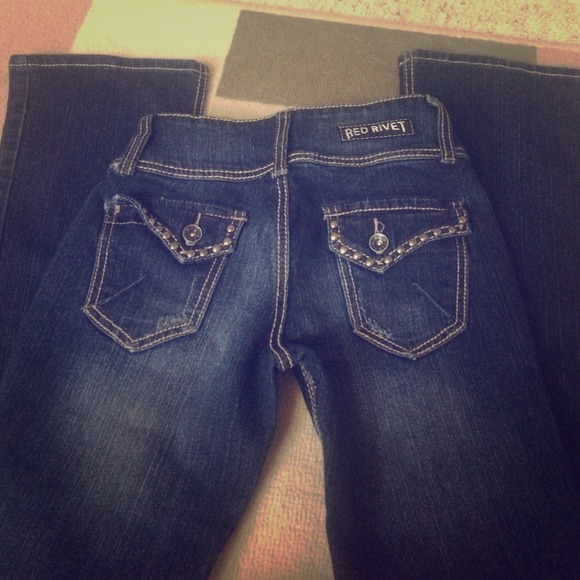 Red Rivet jeans