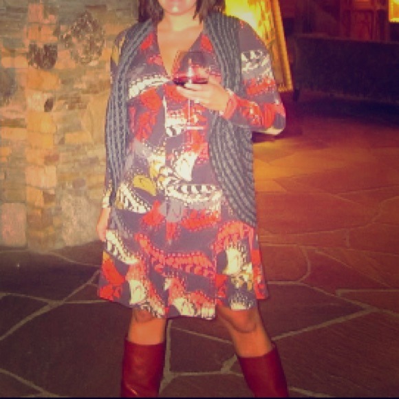 CAbi butterfly dress - Picture 1 of 3