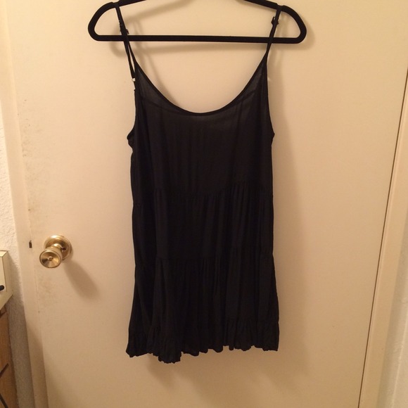 ❌Sold❌ Brandy Melville Black Jada Dress - Picture 2 of 4