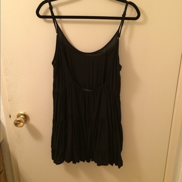 ❌Sold❌ Brandy Melville Black Jada Dress - Picture 3 of 4