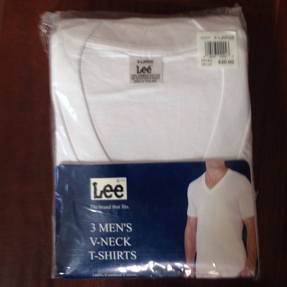 3 pack men's v-neck tshirts