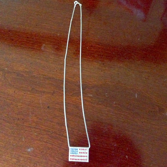 American Flag Necklace